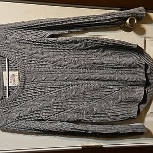 So Perfect Gray pullover sweater